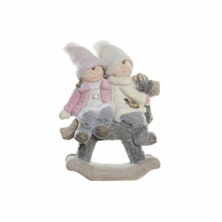 Décorations de Noël DKD Home Decor Fibre de Verre Enfants (45 x 25 x 56 cm)
