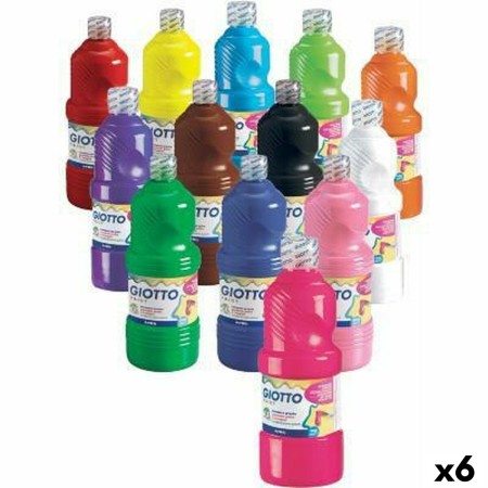 Témperas Giotto Naranja 500 ml (6 Unidades)