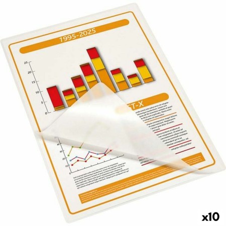 Fundas de plastificar Fixo NA Transparente A4 (10 Unidades)