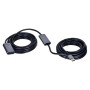 Cable USB Unitek Y-3005 Gris 10 m