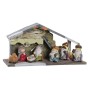 Crèche de Noël DKD Home Decor Marron Gris (33 x 8.5 x 17.5 cm)