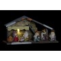 Crèche de Noël DKD Home Decor Marron Gris (33 x 8.5 x 17.5 cm)