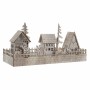 Décorations de Noël DKD Home Decor Bois Maisons (45 x 15 x 20 cm)