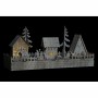 Décorations de Noël DKD Home Decor Bois Maisons (45 x 15 x 20 cm)