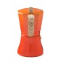 Cafetera Italiana Naranja Aluminio 6 Tazas (Reacondicionado B)