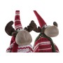 Décorations de Noël DKD Home Decor Polyester Renne (22 x 16 x 80 cm) (2 pcs)