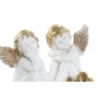 Décorations de Noël DKD Home Decor Résine Ange (8.5 x 7.5 x 10 cm) (2 pcs)