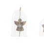 Décorations de Noël DKD Home Decor Bois Plastique (3 pcs) (5 x 5 x 33.5 cm)