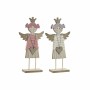 Décorations de Noël DKD Home Decor Bois (2 pcs) (13 x 4.5 x 26.5 cm)