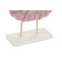 Décorations de Noël DKD Home Decor Polyester Bois (2 pcs) (10 x 4 x 16 cm)