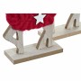 Décorations de Noël DKD Home Decor Polyester Bois (2 pcs) (10.5 x 4.5 x 19 cm)
