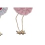 Décorations de Noël DKD Home Decor Polyester Bois Père Noël (3 pcs) (8 x 3 x 26 cm)