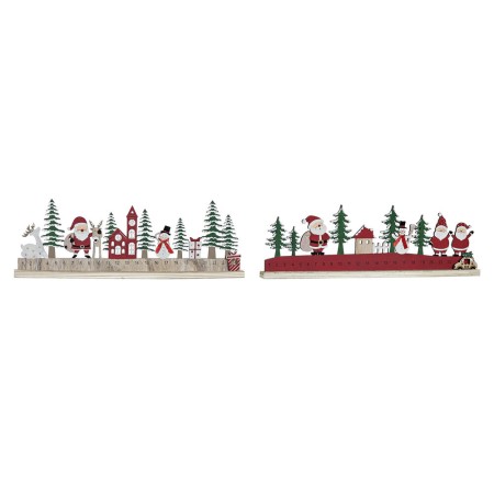 Calendrier de l’Avent DKD Home Decor Bois (2 pcs) (40 x 3 x 13 cm)