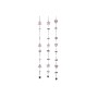 Décorations de Noël DKD Home Decor Bois Arbre (3 pcs) (8 x 1 x 120 cm)