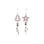 Décorations de Noël DKD Home Decor Bois Arbre (2 pcs) (19 x 5 x 60 cm)