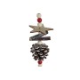 Décorations de Noël DKD Home Decor Bois Arbre (2 pcs) (19 x 5 x 60 cm)