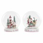 Boule de Noël DKD Home Decor Verre (2 pcs) (11 x 11 x 13 cm)