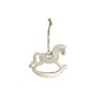 Ensemble Décorations de Noël DKD Home Decor Cheval Métal Corde (6,5 x 1 x 5,5 cm) (6 pcs)