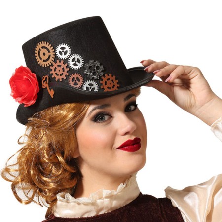 Sombrero Steampunk Negro