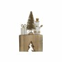 Décorations de Noël DKD Home Decor Tronc Bois (9 x 4 x 24 cm) (3 pcs)
