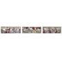 Ensemble Décorations de Noël DKD Home Decor Coeur Métal Bois Corde (6 x 2 x 12 cm) (3 pcs)