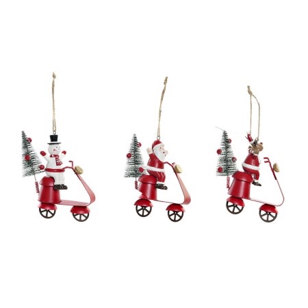 Décorations de Noël DKD Home Decor Métal (11 x 4 x 14 cm) (3 pcs)