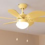 Ventilador de Techo con Luz Cecotec EnergySilence Aero 3600 Vision Full SunLight 50 W