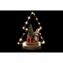 Décorations de Noël DKD Home Decor Arbre Métal Bois (17 x 11 x 21 cm) (3 pcs)