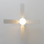 Ventilateur de Plafond avec Lumière Cecotec EnergySilence Aero 450 Blanc 50 W