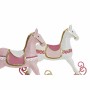 Décorations de Noël DKD Home Decor Cheval Métal (20 x 5 x 18 cm) (2 pcs)