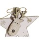Décorations de Noël DKD Home Decor Arbre Bois (11 x 1 x 11 cm) (3 pcs)