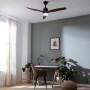 Ventilador de Techo con Luz Cecotec EnergySilence Aero 5275 DarkWood Negro 18 W 40 W Madera