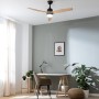 Ventilador de Techo con Luz Cecotec EnergySilence Aero 5275 Negro 18 W 40 W Madera