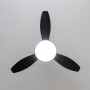Ventilador de Techo con Luz Cecotec EnergySilence 4800 Light 36 W Negro