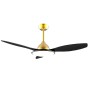 Ventilador de Techo con Luz Cecotec EnergySilence 4800 Negro Dorado 36 W