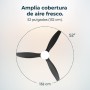 Ventilateur de Plafond avec Lumière Cecotec EnergySilence Aero 5285 Sun Noir 18 W 40 W