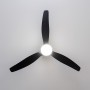 Ventilador de Techo con Luz Cecotec EnergySilence Aero 5600 Aqua Negro Dorado 20 W 40 W