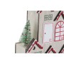 Calendrier de l’Avent DKD Home Decor Bois Maisons (37 x 8 x 53 cm)