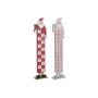 Calendrier de l’Avent DKD Home Decor Bois Père Noël (2 pcs) (14 x 7 x 64 cm)