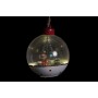 Boule de Noël DKD Home Decor PVC Père Noël (4 pcs) (8 x 8 x 9 cm)