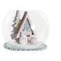 Boule de Noël DKD Home Decor Bois Verre (3 pcs) (9.5 x 9.5 x 11 cm)