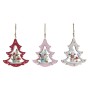 Décorations de Noël DKD Home Decor Bois Arbre (3 pcs) (17 x 11 x 32 cm)