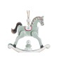 Décorations de Noël DKD Home Decor Cheval Bois (17.5 x 12 x 32 cm) (3 pcs)