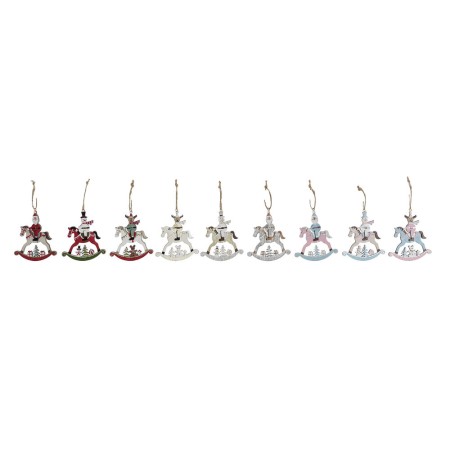 Ensemble Décorations de Noël DKD Home Decor Bois (7 x 0.5 x 8 cm)