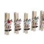 Pinces de serrage DKD Home Decor Bois Renne (20 x 15 x 2 cm) (2 pcs)