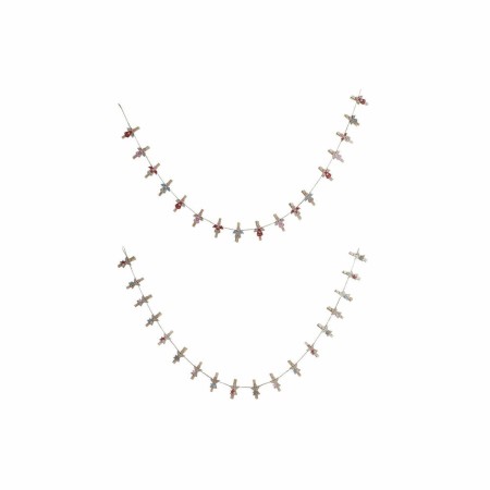 Pinces de serrage DKD Home Decor Noël Bois (2 pcs) (206 x 2 x 7 cm)