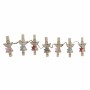 Pinces de serrage DKD Home Decor Noël Bois (2 pcs) (206 x 2 x 7 cm)