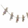 Pinces de serrage DKD Home Decor Noël Bois (2 pcs) (206 x 2 x 7 cm)