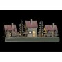 Décorations de Noël DKD Home Decor Bois Maison (2 pcs) (30 x 6 x 12 cm)