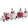 Décorations de Noël DKD Home Decor Bois Père Noël (2 pcs) (26 x 4 x 10 cm)